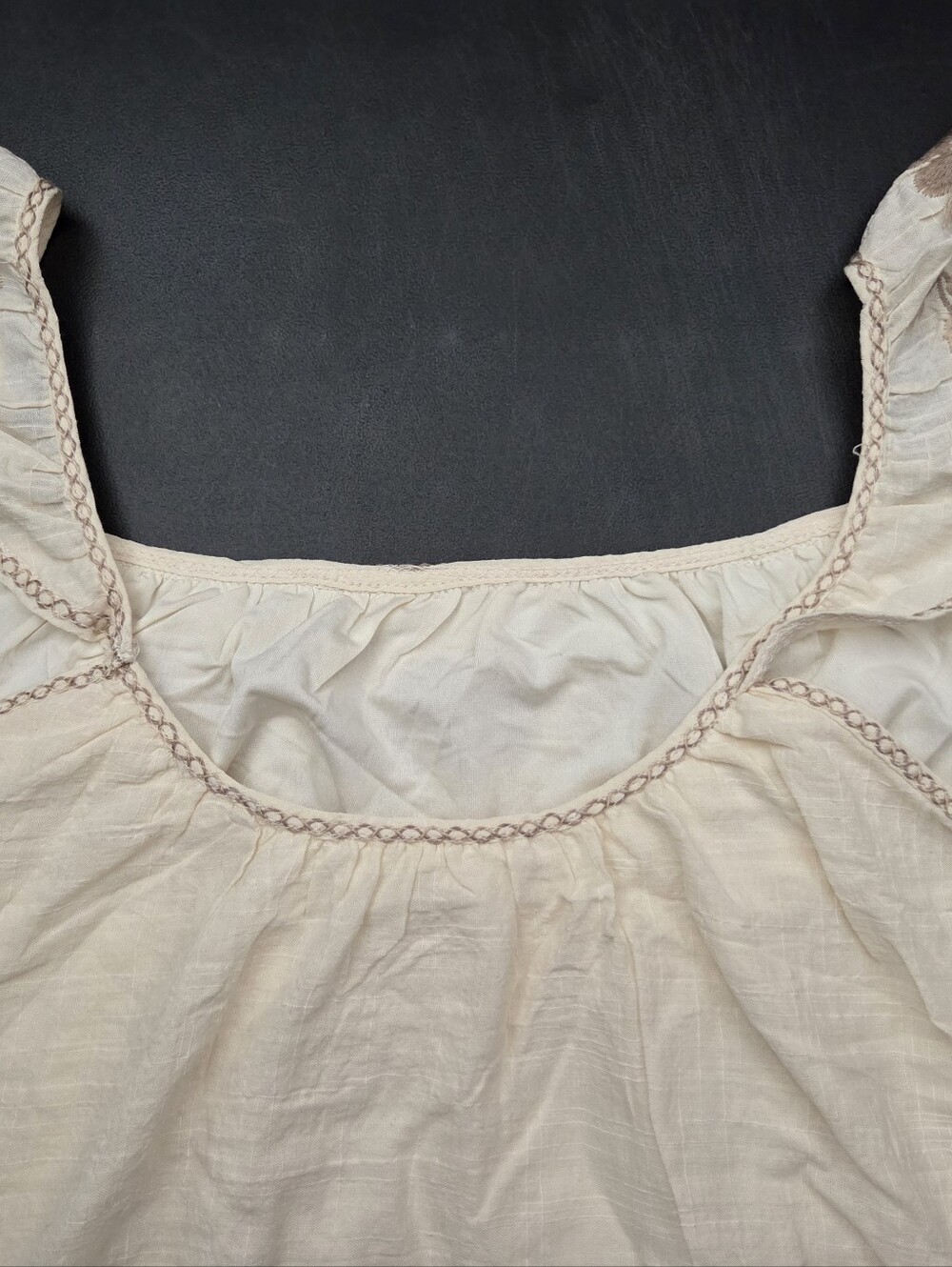 NWT - Max Studio Exquisitely Embroidered Tiered Cotton Blend Maxi Dress -Size XL - Picture 15 of 16